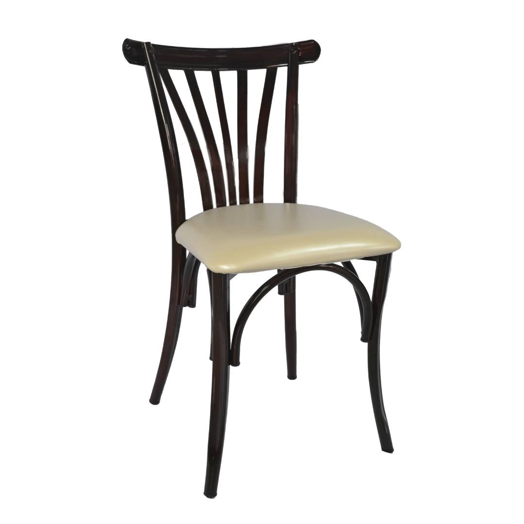 Silla Resplandor de Acero (Cojín Fijo)