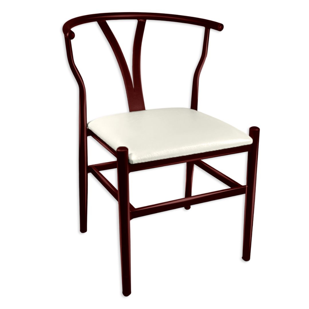 Silla Espoleta Wishbone de Acero