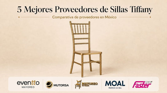 5 Mejores Proveedores de Sillas Tiffany