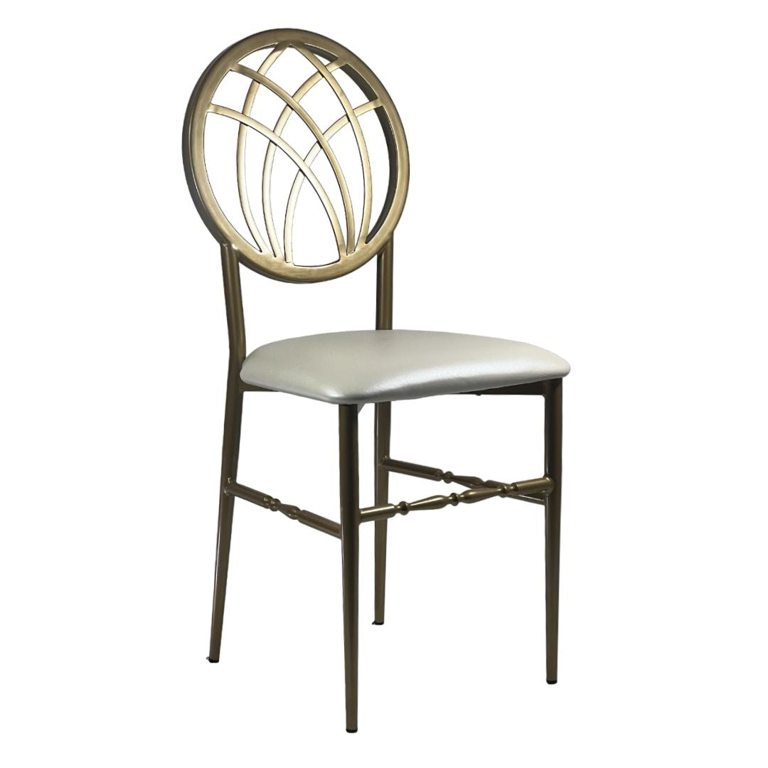 Silla Aura de Acero (Cojín Fijo)