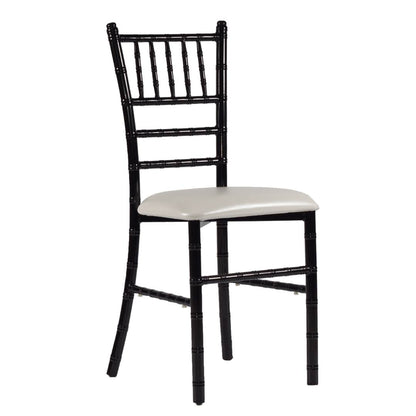 Silla Tiffany de Acero (Cojín Fijo)