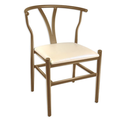 Silla Espoleta Wishbone de Acero