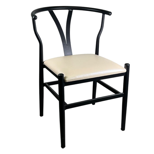 Silla Wishbone Mid-Century de Acero