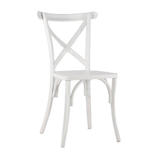 Silla Cross Back Económica de Acero