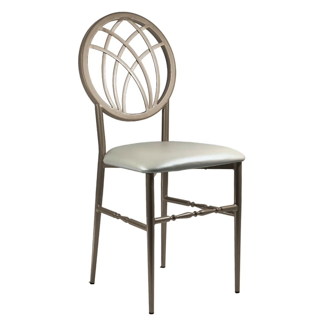 Silla Aura de Acero (Cojín Fijo)