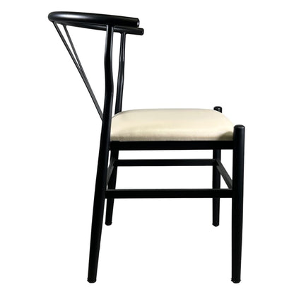 Silla Espoleta Wishbone de Acero