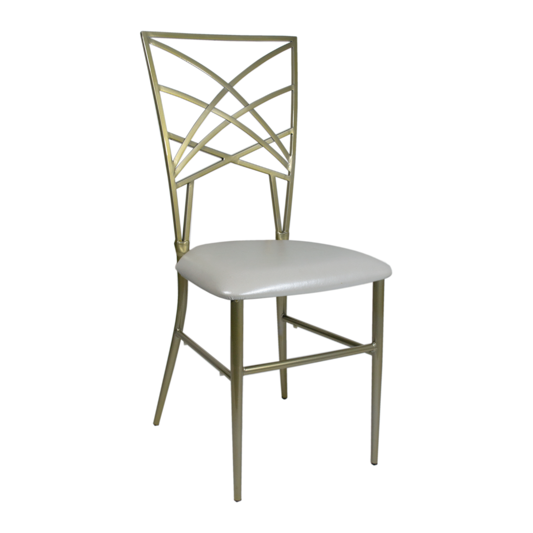 Silla Camaleón de Acero (Cojín Fijo)