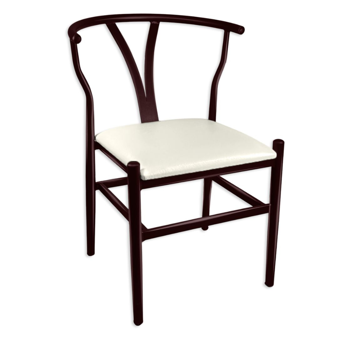 Silla Espoleta Wishbone de Acero