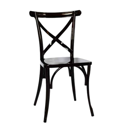 Silla Cross Back Clásica de Acero