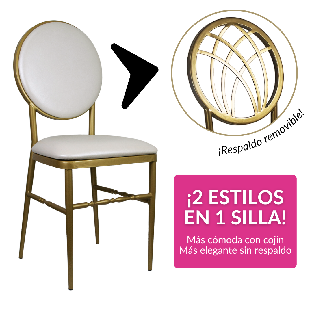 Silla Aura Luxury de Acero