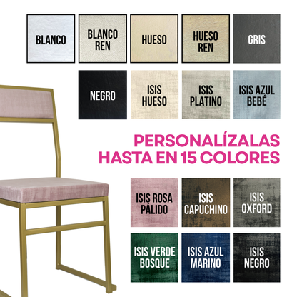 Silla Mero Dapa de Acero